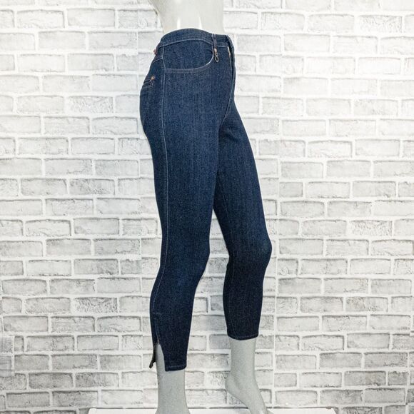 Judi Rosen NY Women's High Rise indigo cotton Stretch Skinny Jeans size 26 - Picture 4 of 15